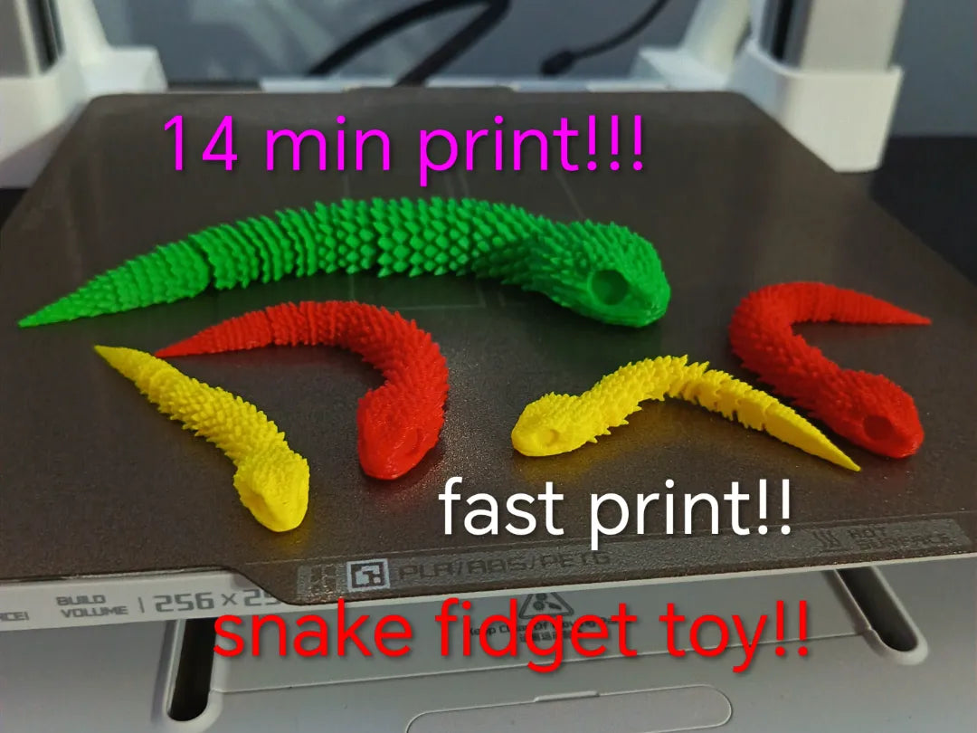 Jouet serpent fidget articulé flexi - Jeux Print