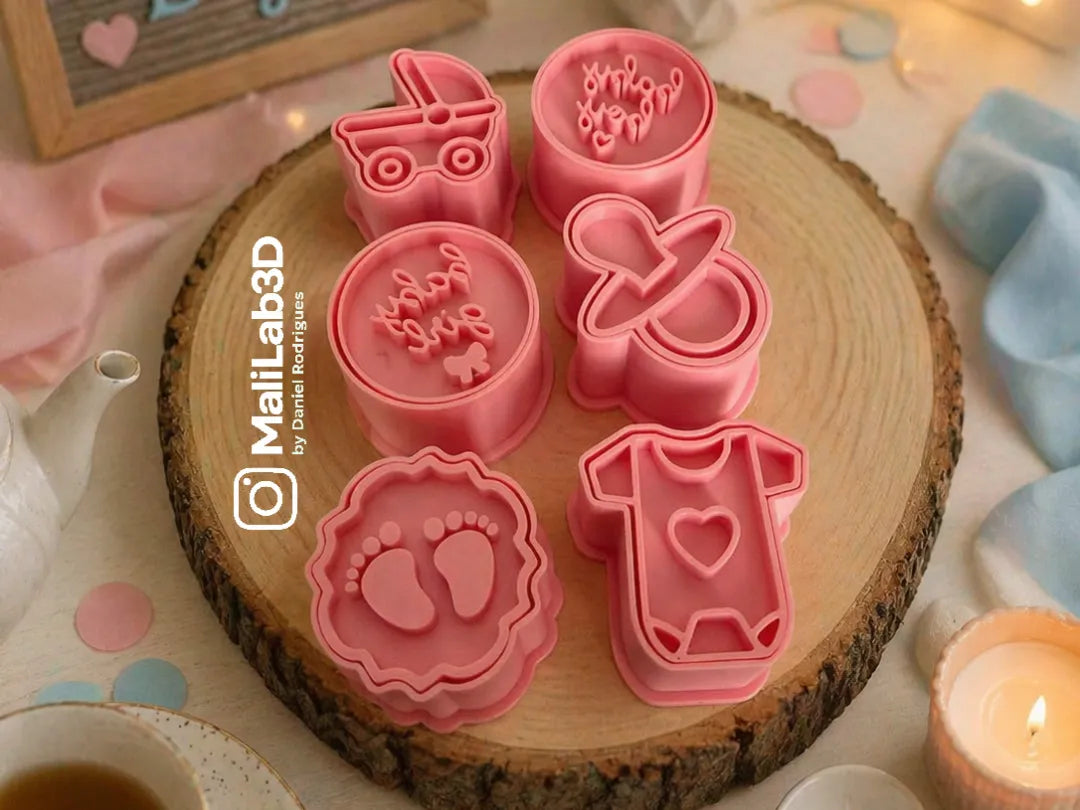 Éjecteurs pour Brigadeiros - Baby Shower - Bébé Print