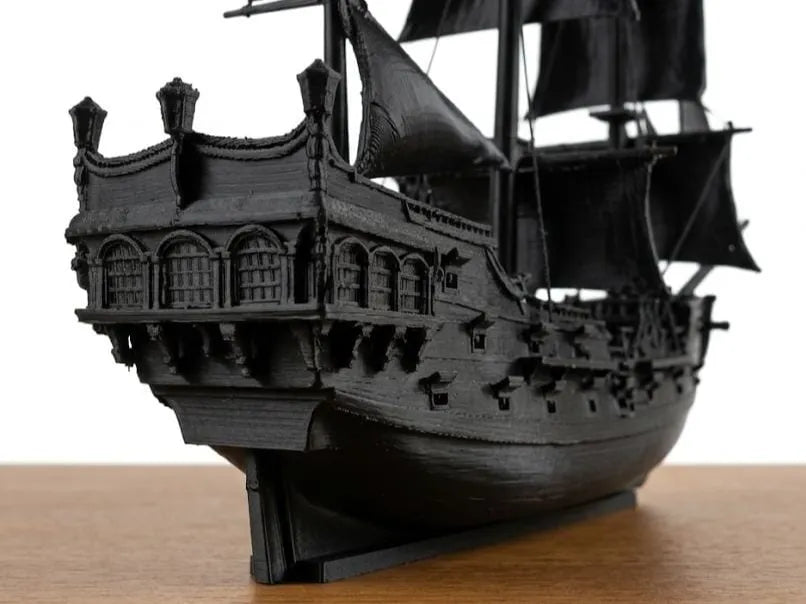 Navire Pirate Inspiré de la Perle Noire – Modèle d'Exposition - Maquette Print