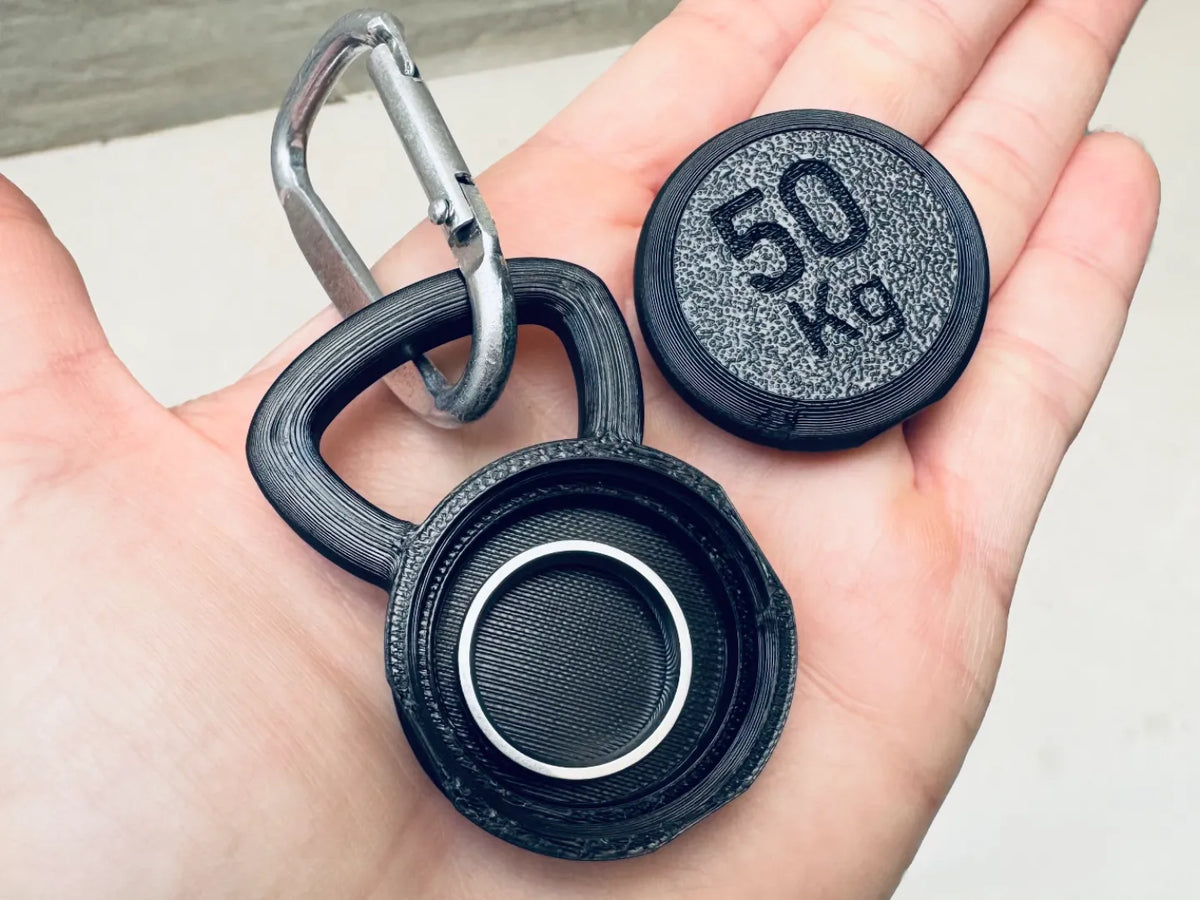 Boîte de rangement pour anneau de kettlebell pour salle de sport - Sport Print