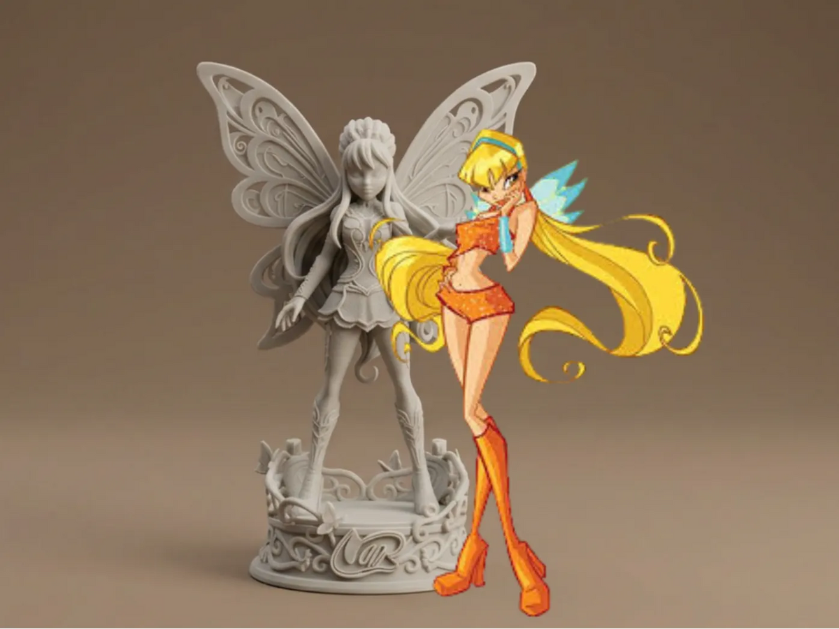 Stella – Figurine Fée Winx Club - Figurine Print