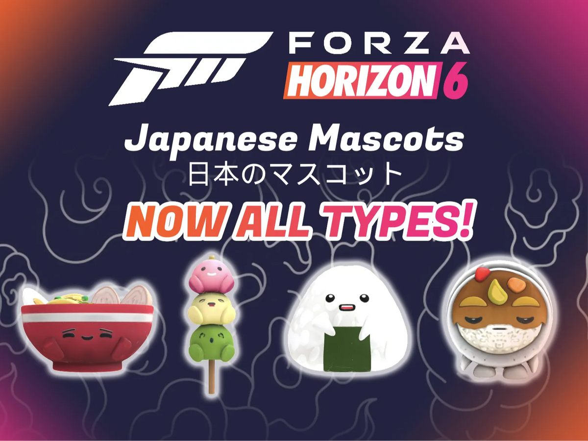 Mascottes Forza Horizon 6 – Figurines de collection - Figurine Print