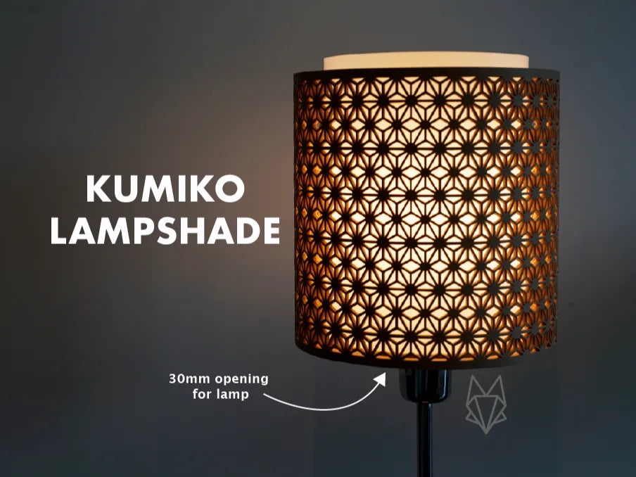 Abat-jour Kumiko par Foxwood - Lumière Print