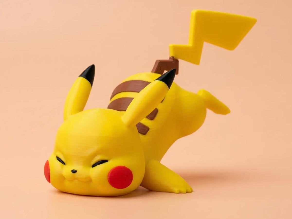 Pikachu Planté du Nez - Figurine Pokémon - Figurine Print