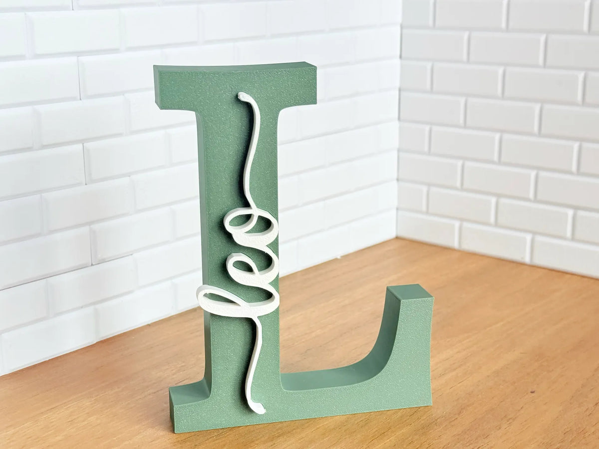 Leo - Nom en Grandes Lettres - Art Print