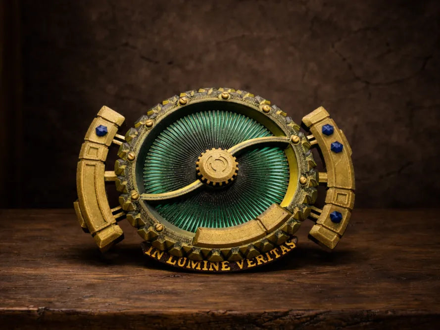 Aetheroscope – L'instrument cinétique de moiré - Art Print