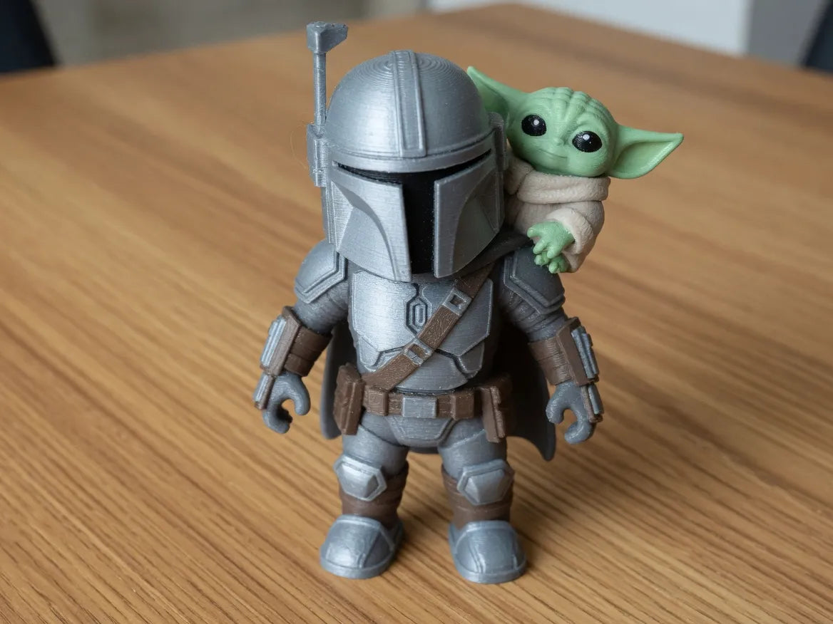 Le Mandalorien et Grogu – Star Wars - Geek Print