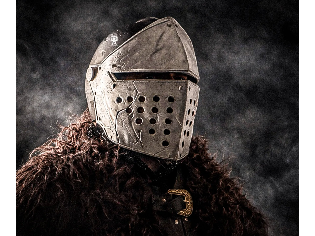 Casque de chevalier médiéval - Cosplay Print