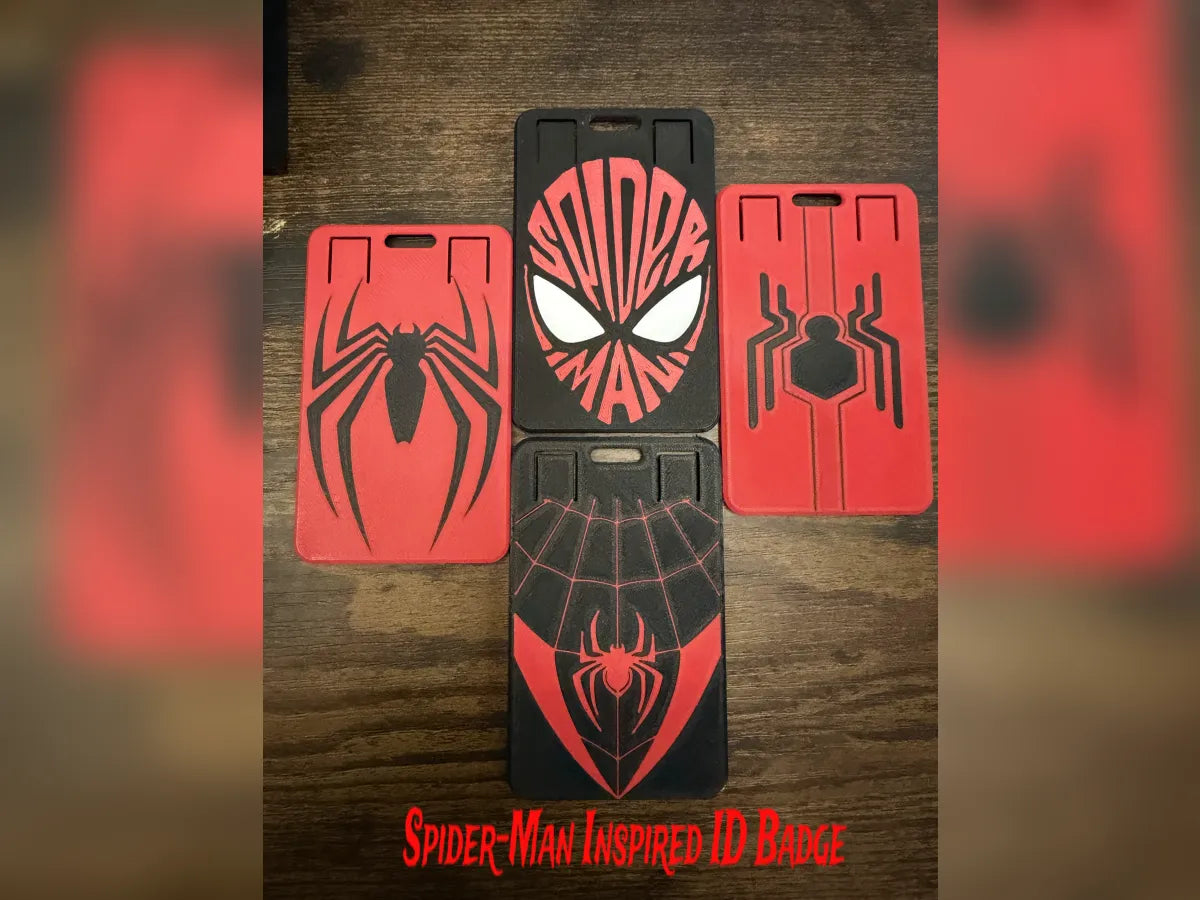Porte-badge d'identification SpiderMan - Geek Print