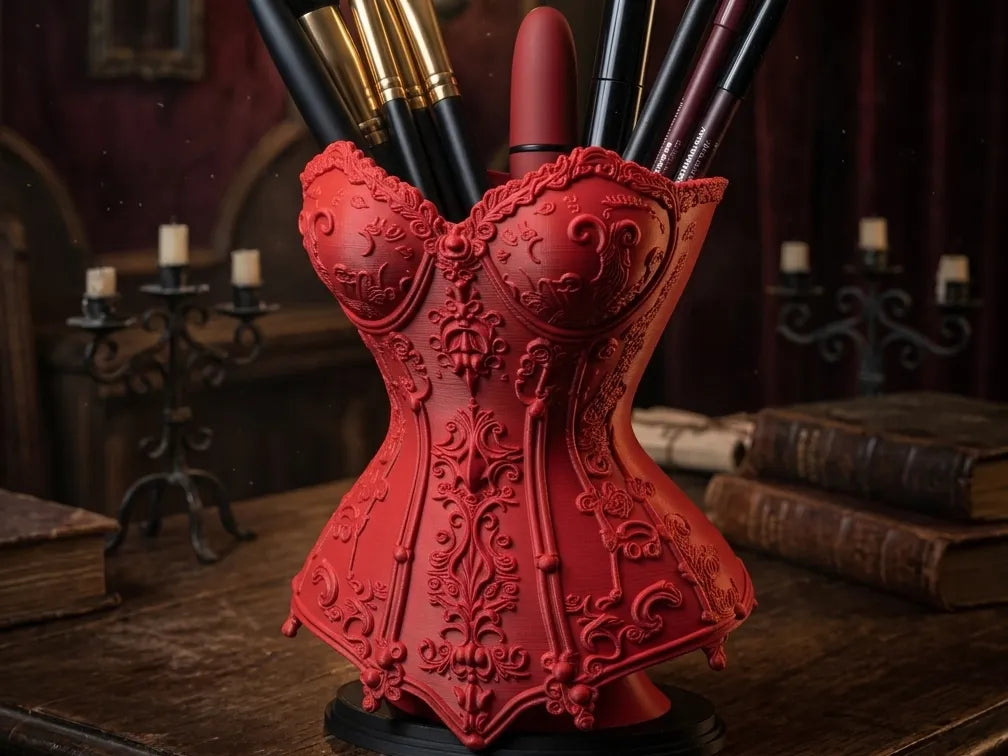 Porte-maquillage Corset Gothique Vénitien - Beauté Print