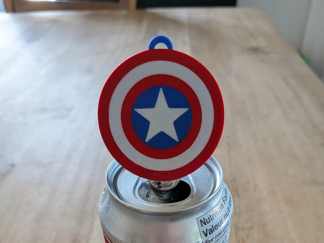 Ouvre-boîte Captain America - Geek Print