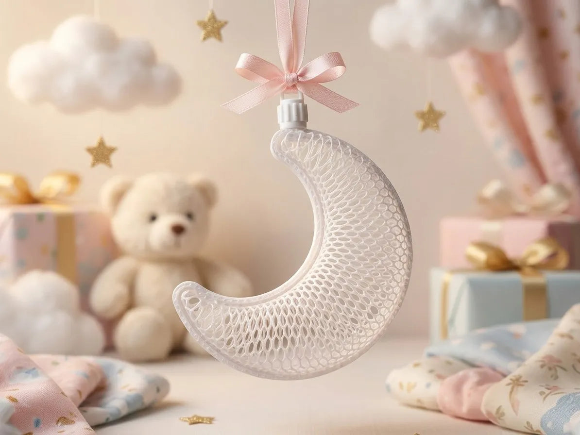 Lune Thermoformée – Édition Baby Shower - Bébé Print