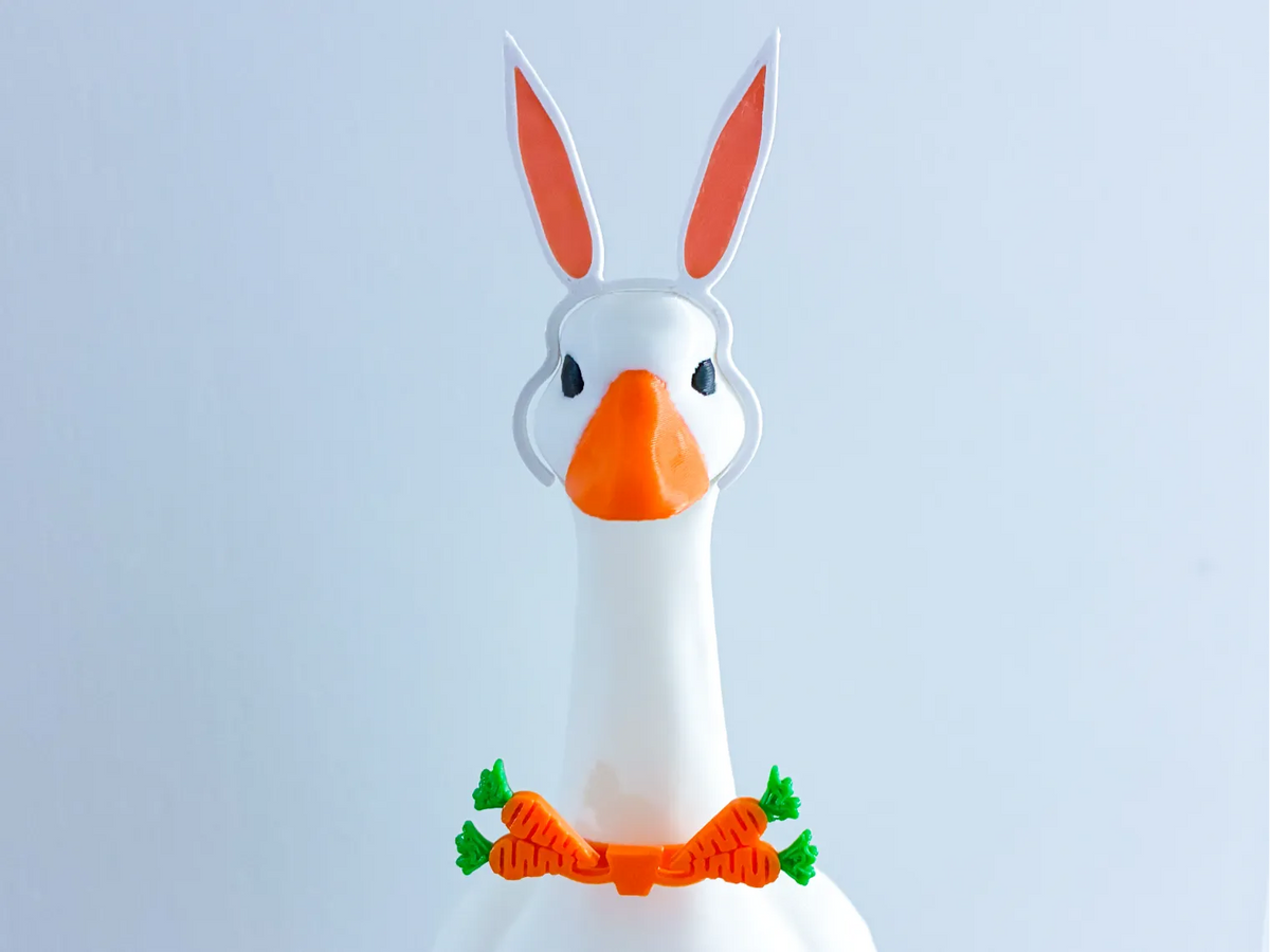 Lapin de Pâques Oie de bureau Accessoires - Figurine Print