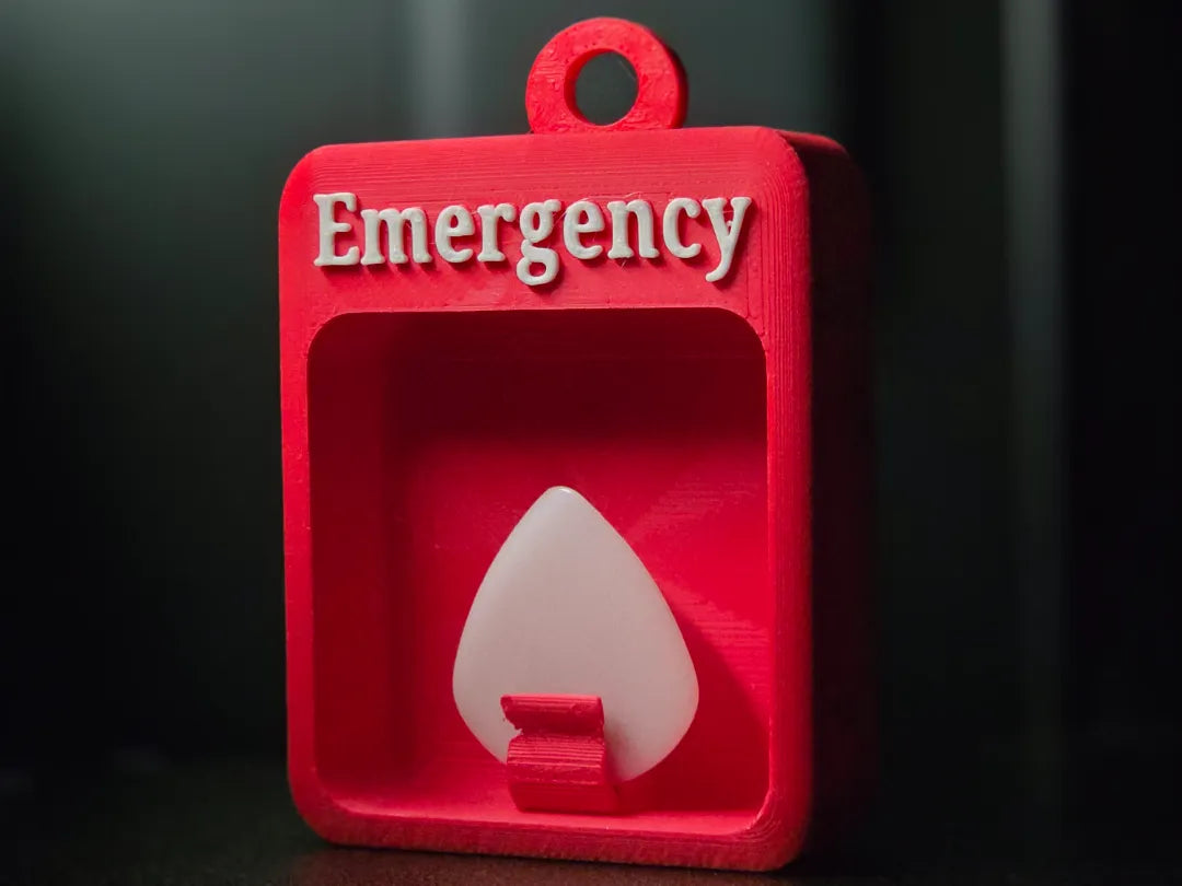Support d'urgence (pour médiators de guitare) - Music Print