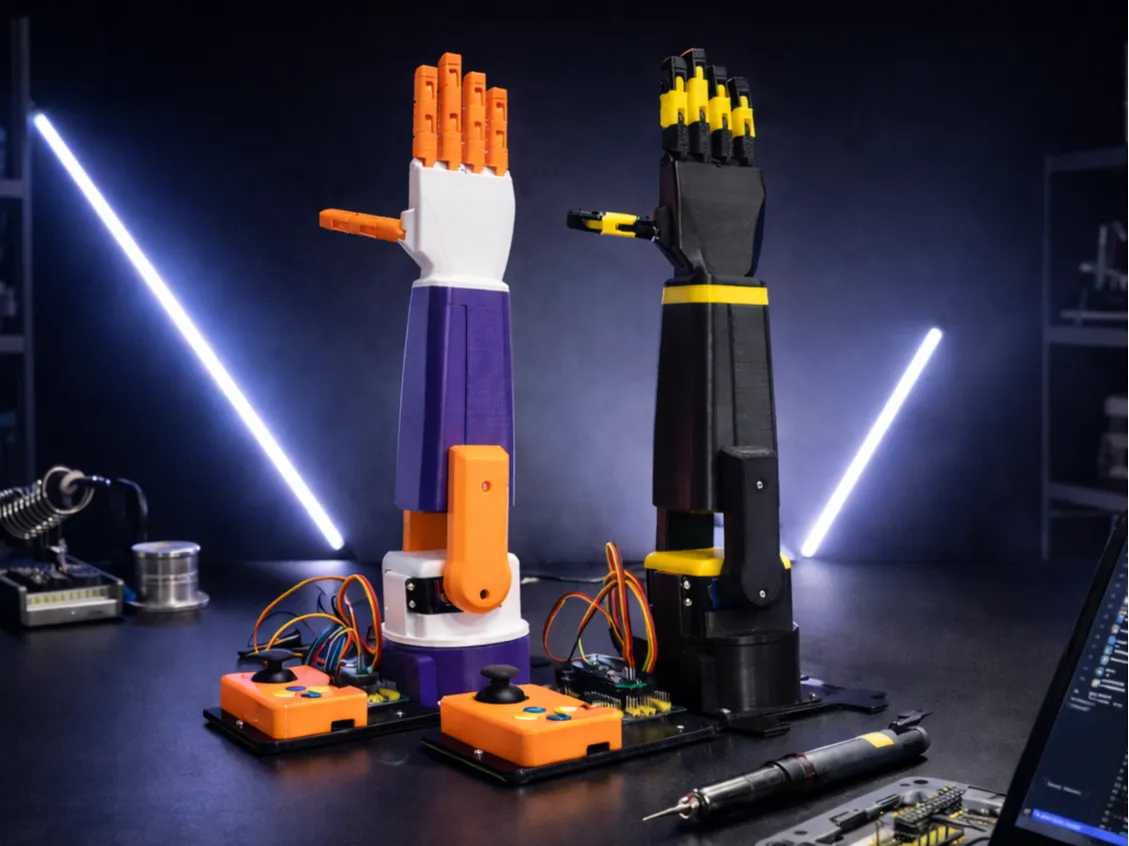 Bras Robotique Bionique (Adapté aux débutants) - Science Print