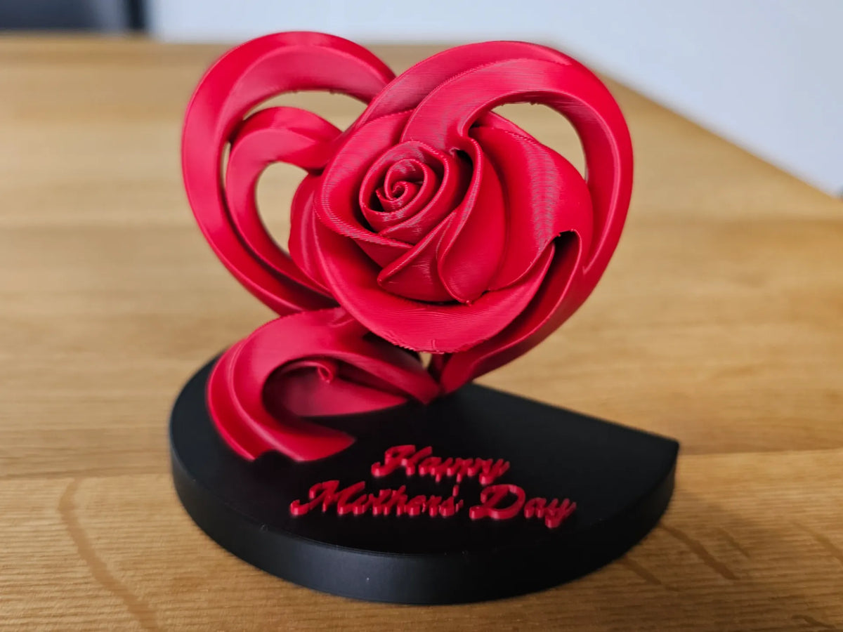 Rose Éternelle de la Fête des Mères – Le cadeau du cœur - Cadeau Print