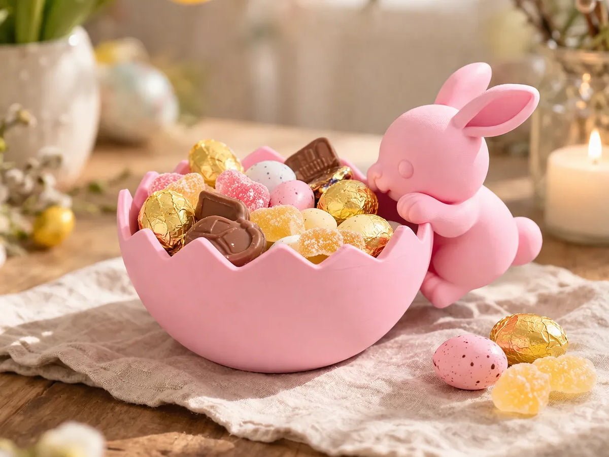 Bol - Lapin de Pâques sur coquille d'œuf - Fêtes Print