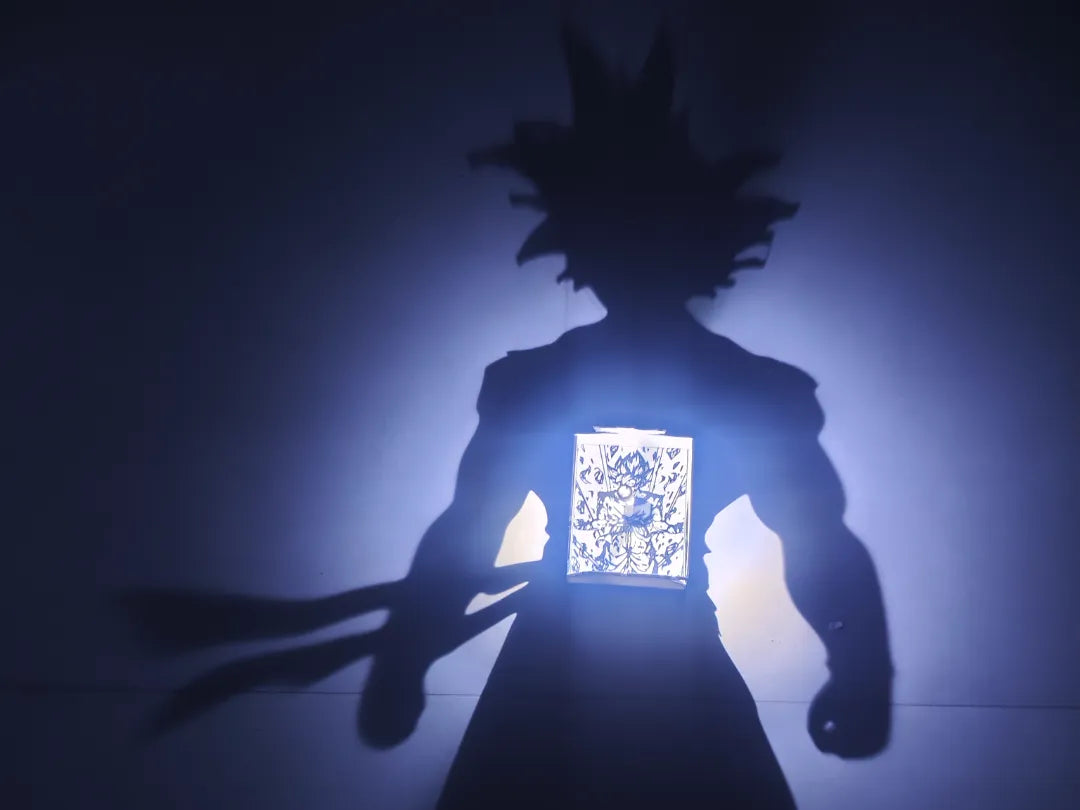 Lampe de projection Goku Dragon Ball Kakarot, silhouette, peu de support - Figurine Print