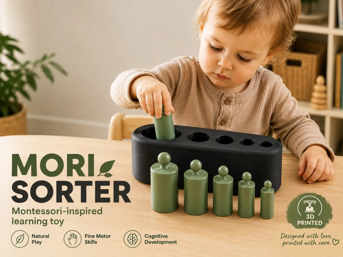 Mori Sorter – Jouet d'apprentissage d'inspiration Montessori - Jeux Print