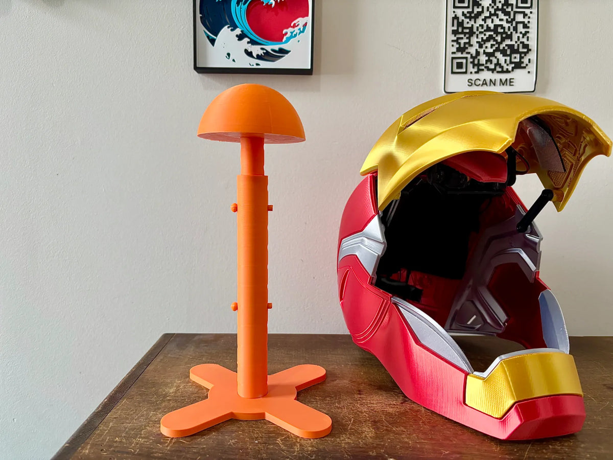 Support de casque/masque de cosplay (Réglable) - Vélo Print