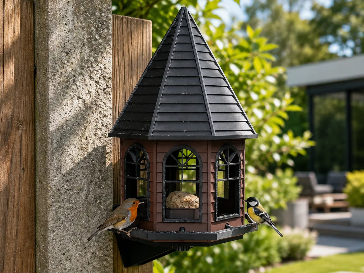 Mangeoire à oiseaux haut de gamme par Techro3D. - Jardin Print