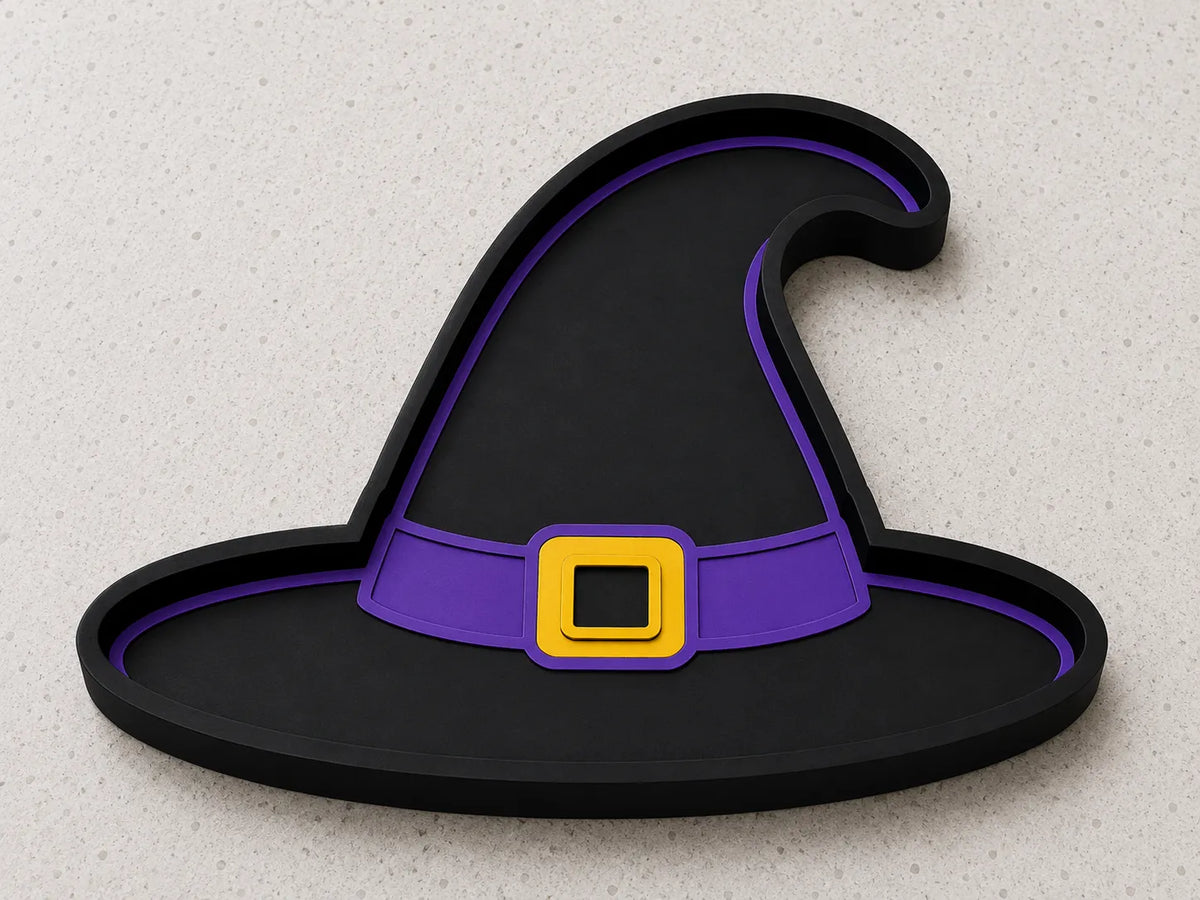 Plateau Chapeau de Sorcière – Vide-poche – Décoration d'Halloween - Cosplay Print