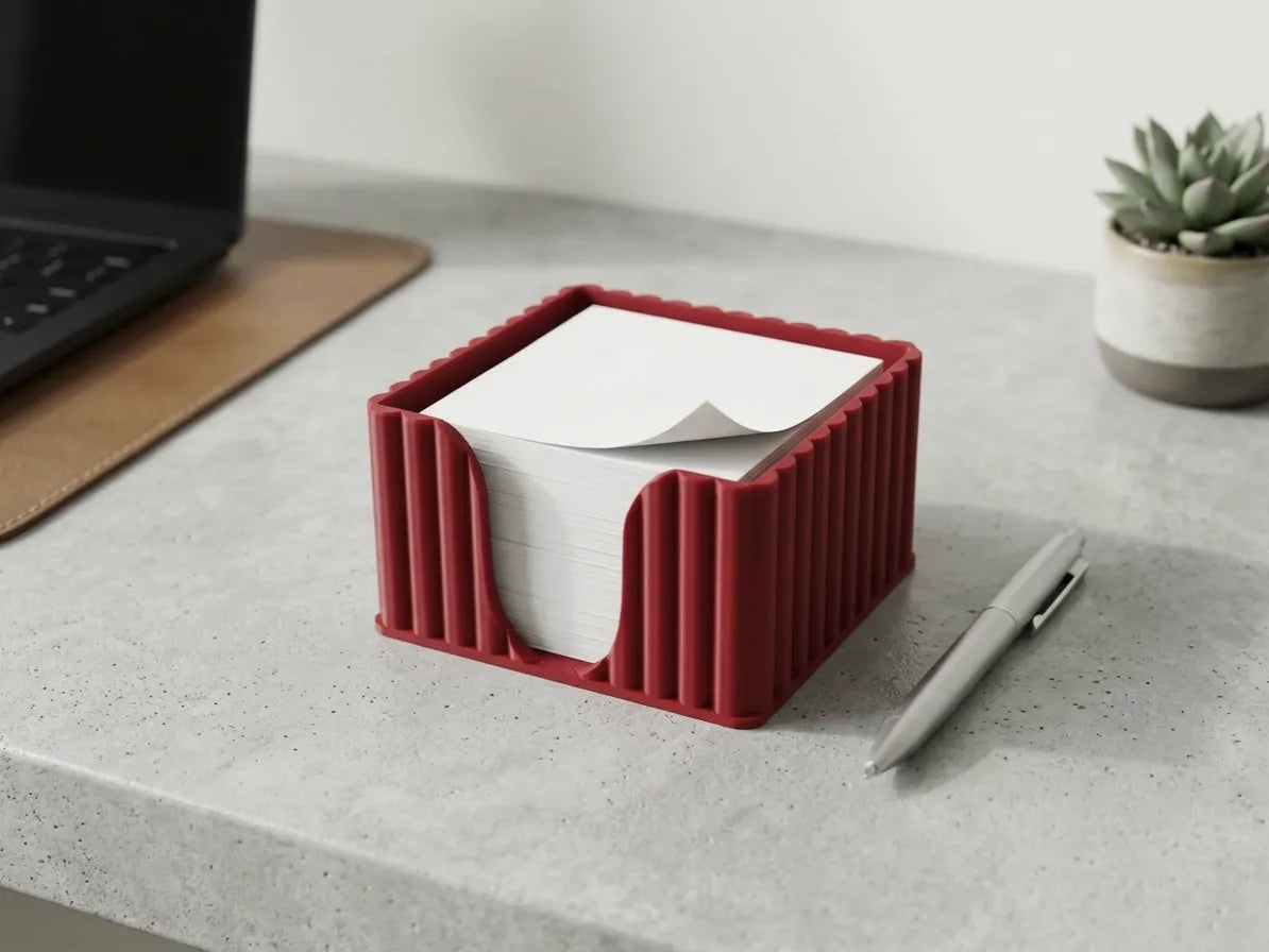 Collection Aura – Support pour Notes Adhésives 10x10 cm - Bureau Print
