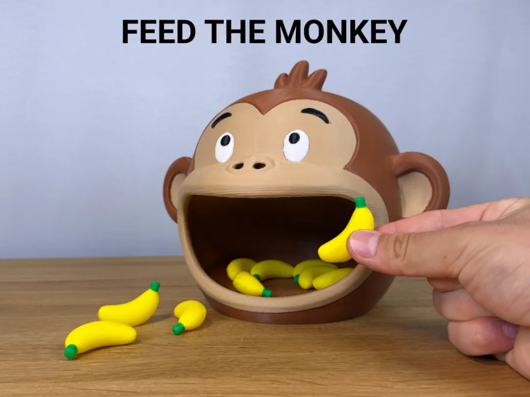 Nourris le singe - Jeu de lancer - Outdoor Print