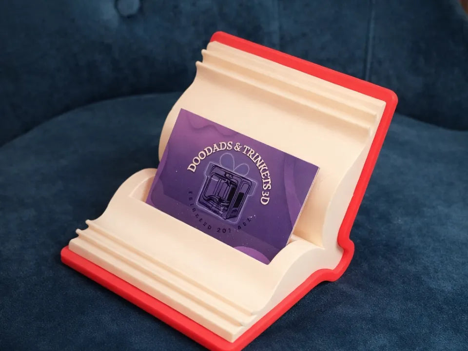 Porte-cartes de visite sur le thème du livre - Bureau Print
