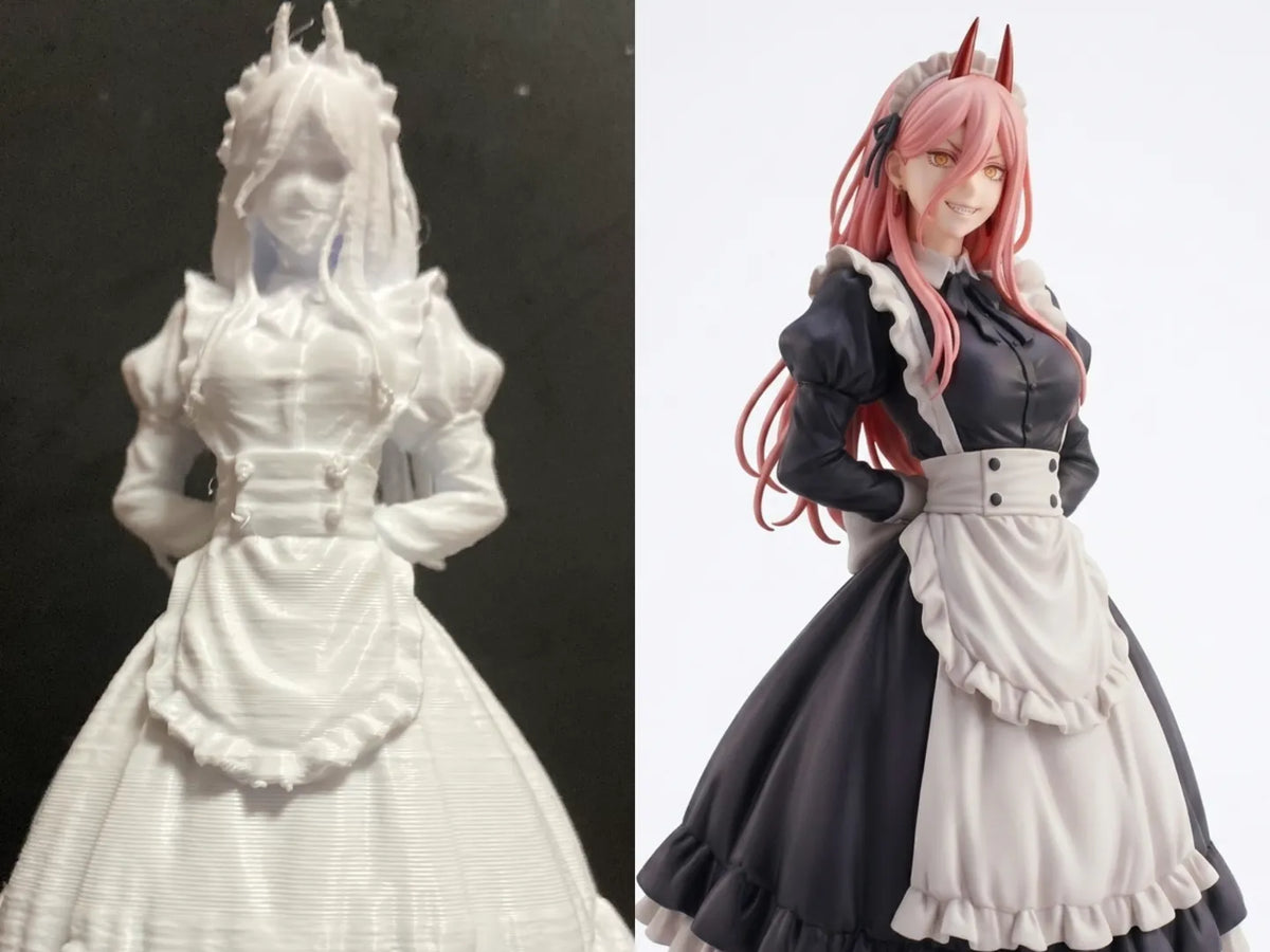 Chainsaw Man Anime Fille Figurine Power - Geek Print