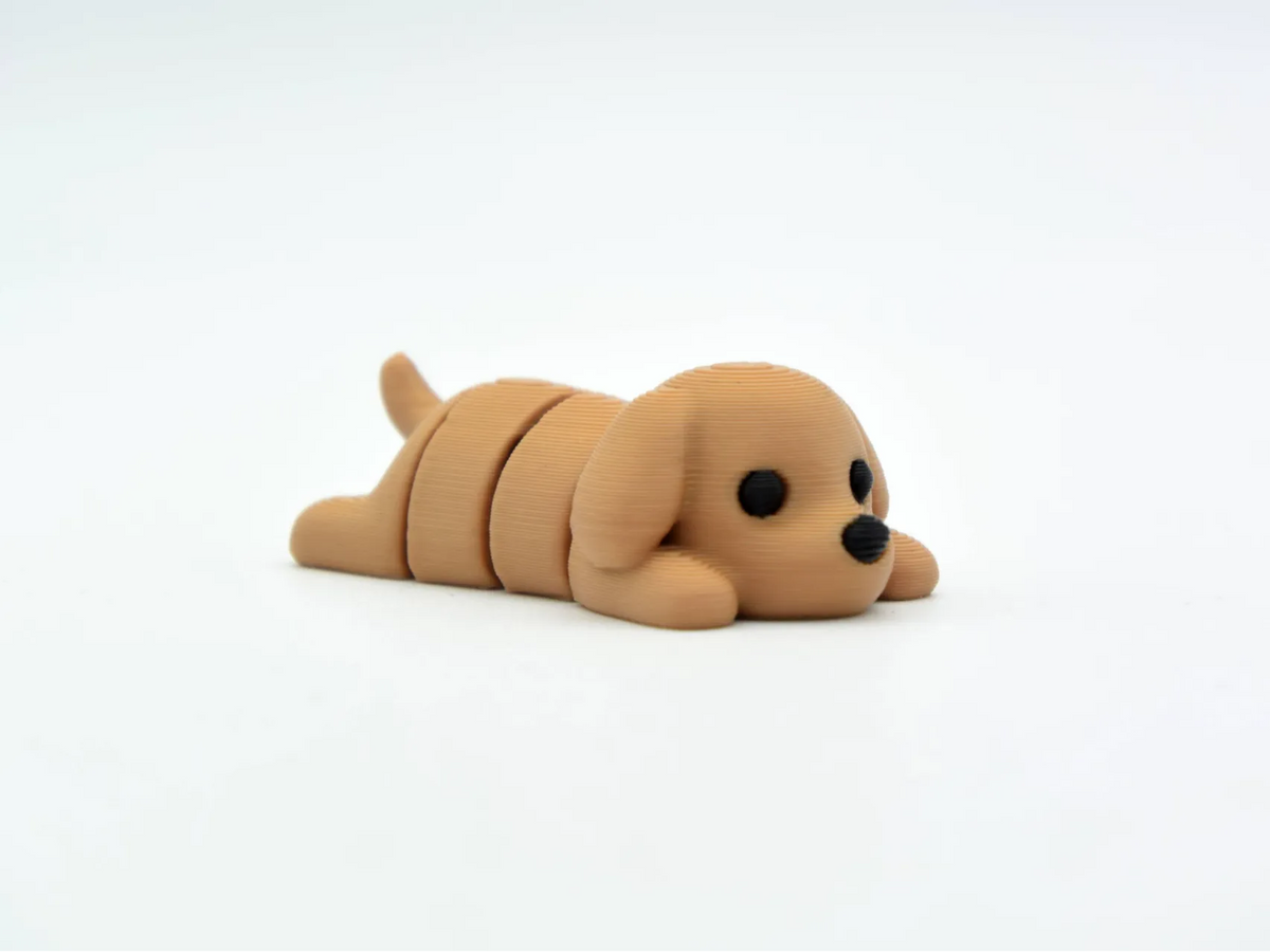Chien Flexi - Porte-clés Articulé - Figurine Print