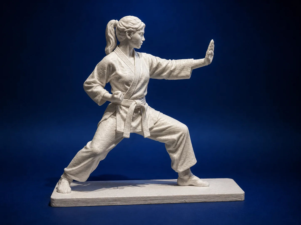 Sculpture Karaté Zenkutsu-Dachi - Sport Print