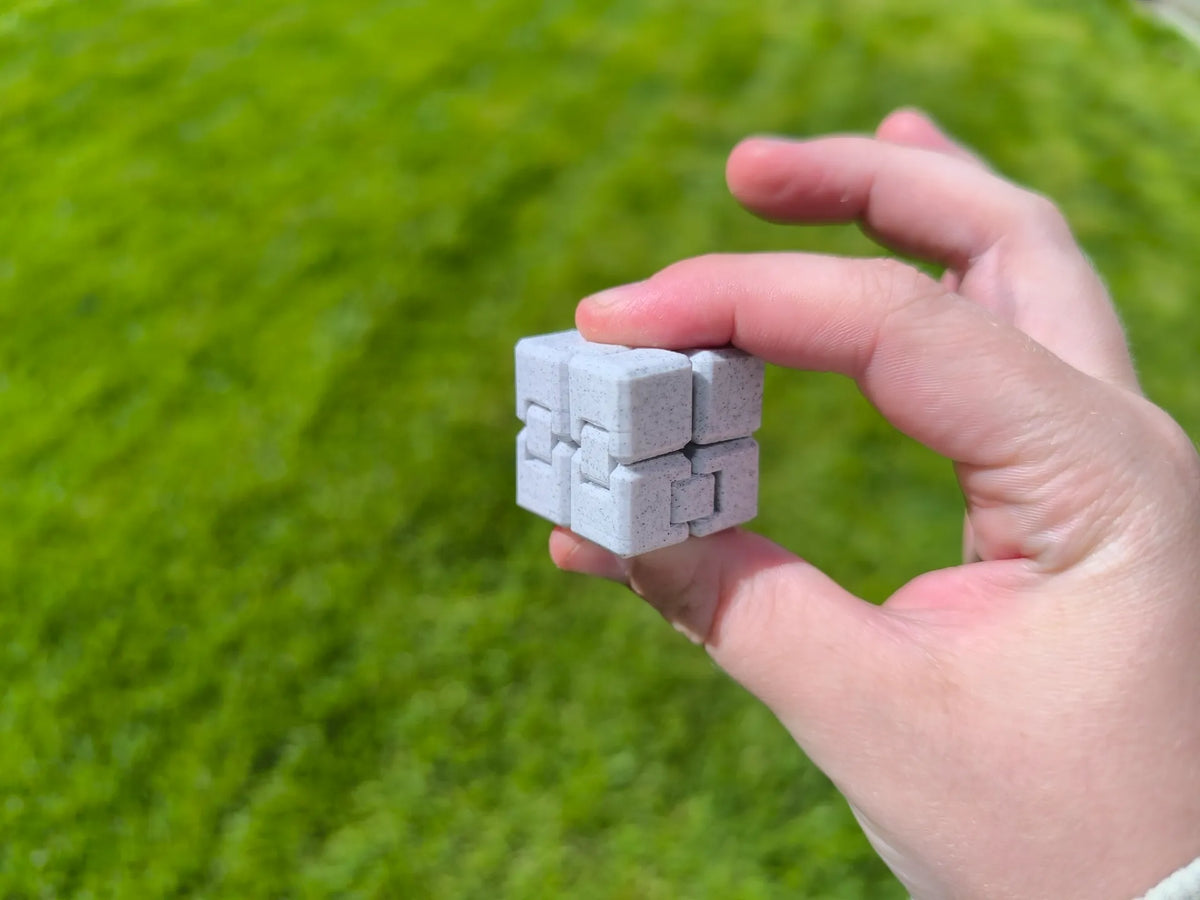 Mini Infinity Fidget Cube Imprimable en un bloc - Jeux Print