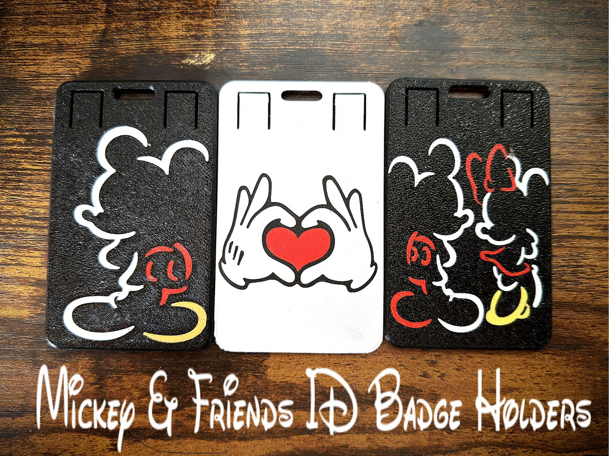 Porte-badges d'identification Mickey & Friends - Geek Print