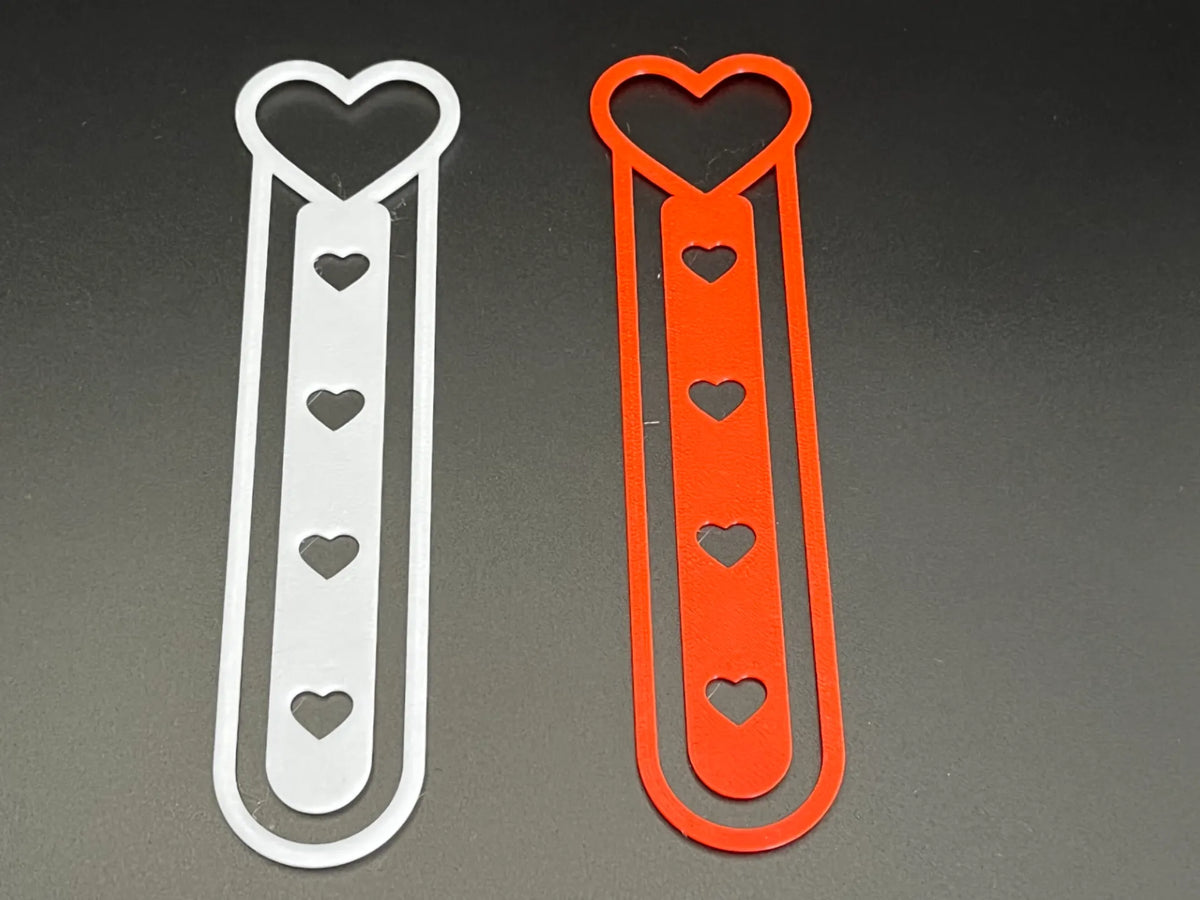 Marque-page cœur - Saint-Valentin - Music Print