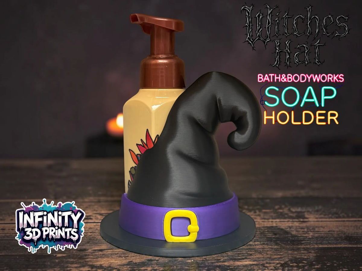 Multipart - support à savon moussant bbw chapeau de sorcière - Cosplay Print