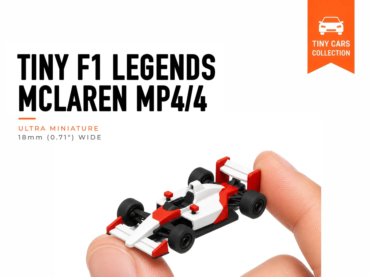 Petites Légendes de F1 - Mclaren MP4/4 - Série Mini Voitures - Auto Print