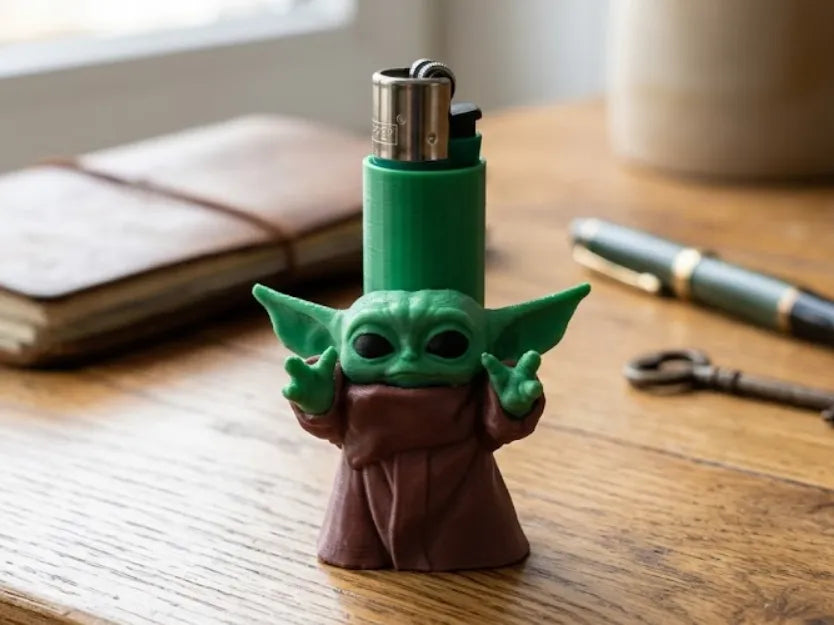 Cache-tondeuse Baby Yoda - Figurine Print