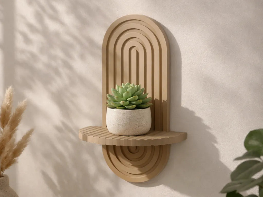 Étagère Murale Cintrée - Maison Print