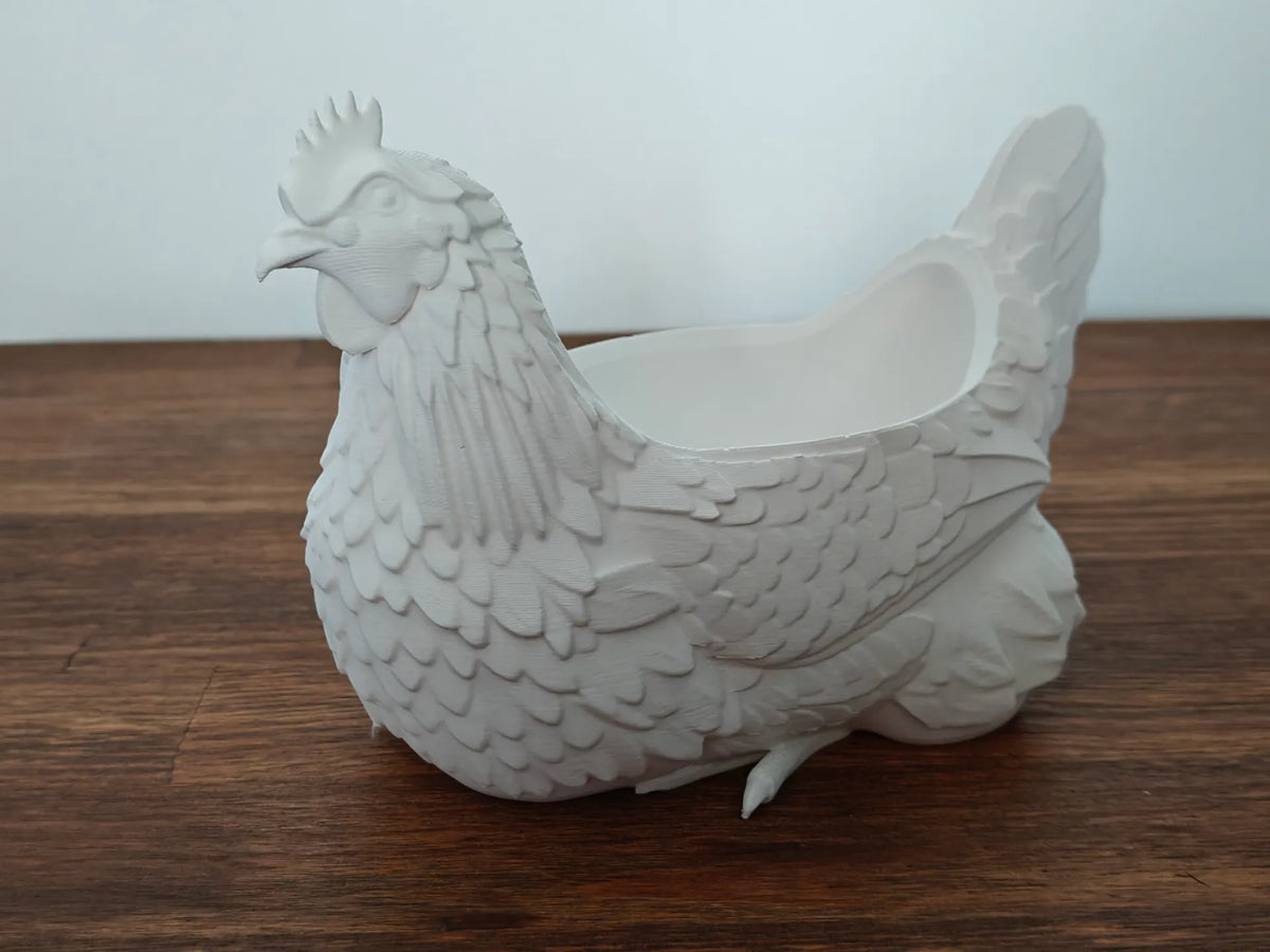 Bol de Bonbons Poule Ferme Rustique - Fêtes Print