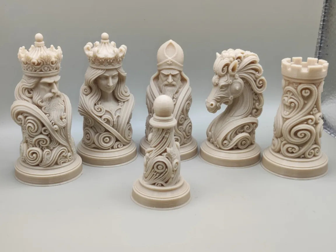 Jeu d'échecs baroque impérial - Jeux Print