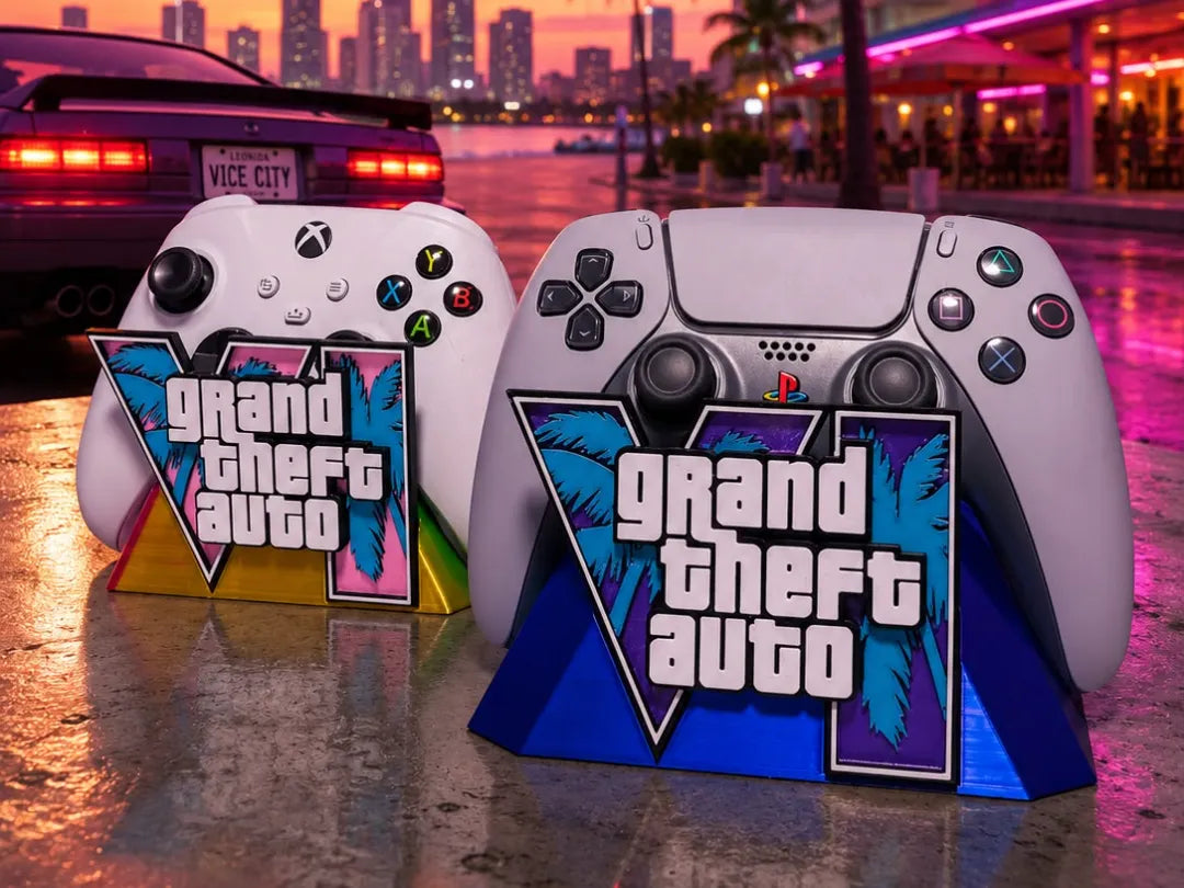 Support GTA VI pour DualSense et Xbox GTA 6 - Tech Print