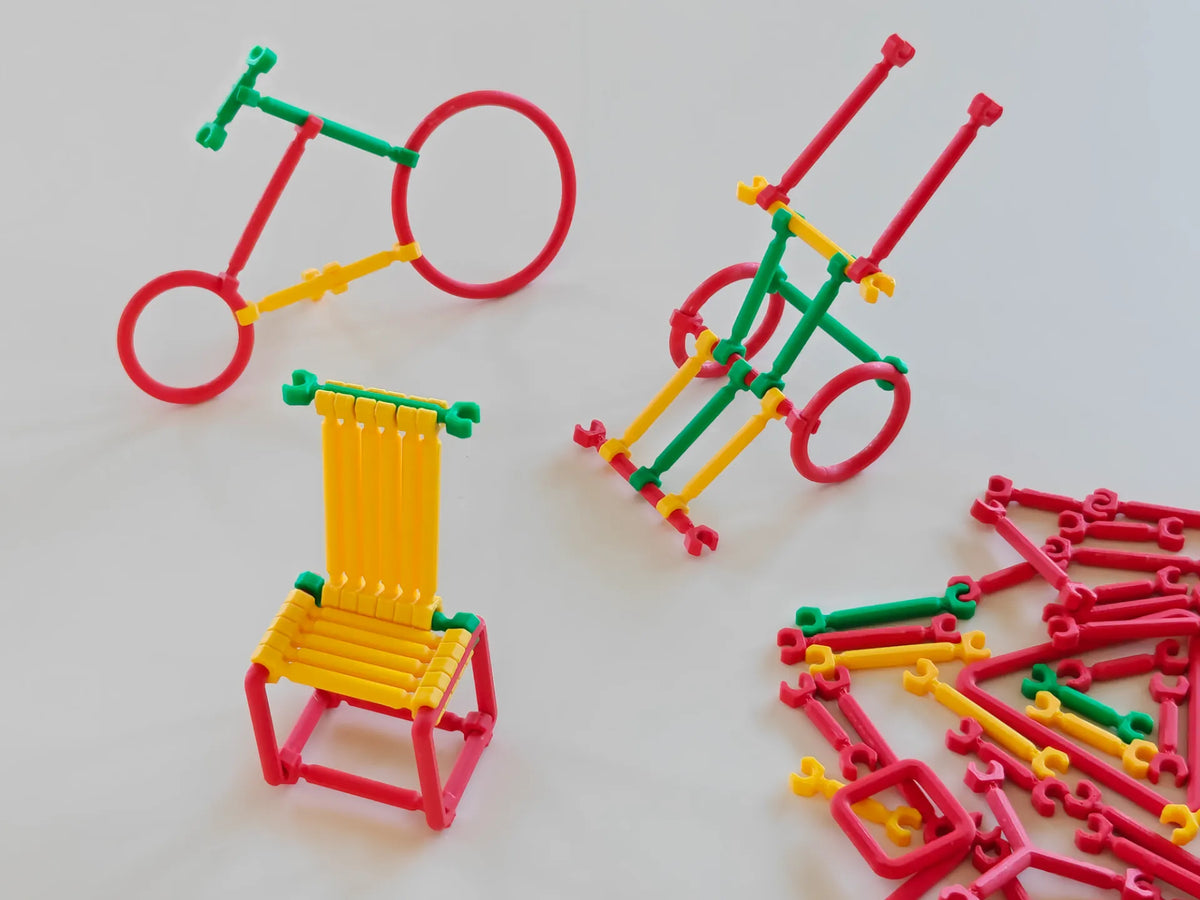 Kit de construction de modèles à emboîter pour enfants - Maquette Print