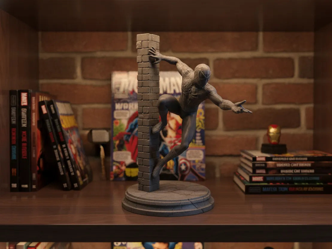 Statue Spider-Man Escalade Murale - Outdoor Print