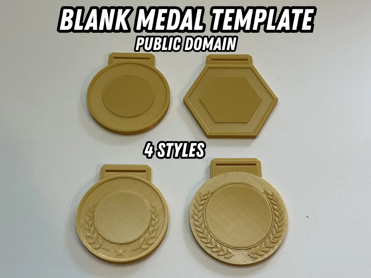 Modèle de Médaille Vierge - Sport Print