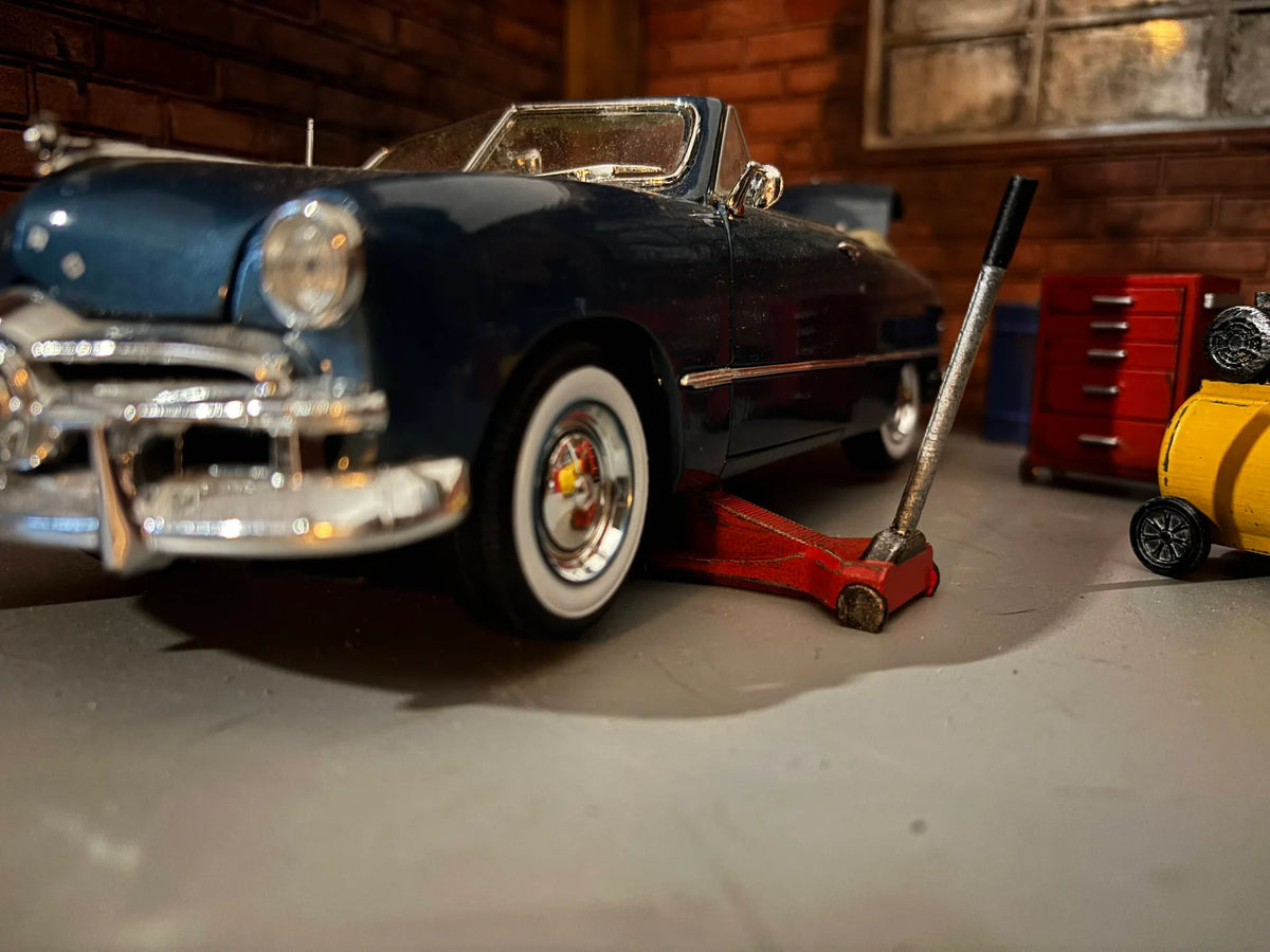 Crique hydraulique pour voiture 1:24 accessoires de diorama de garage - Auto Print