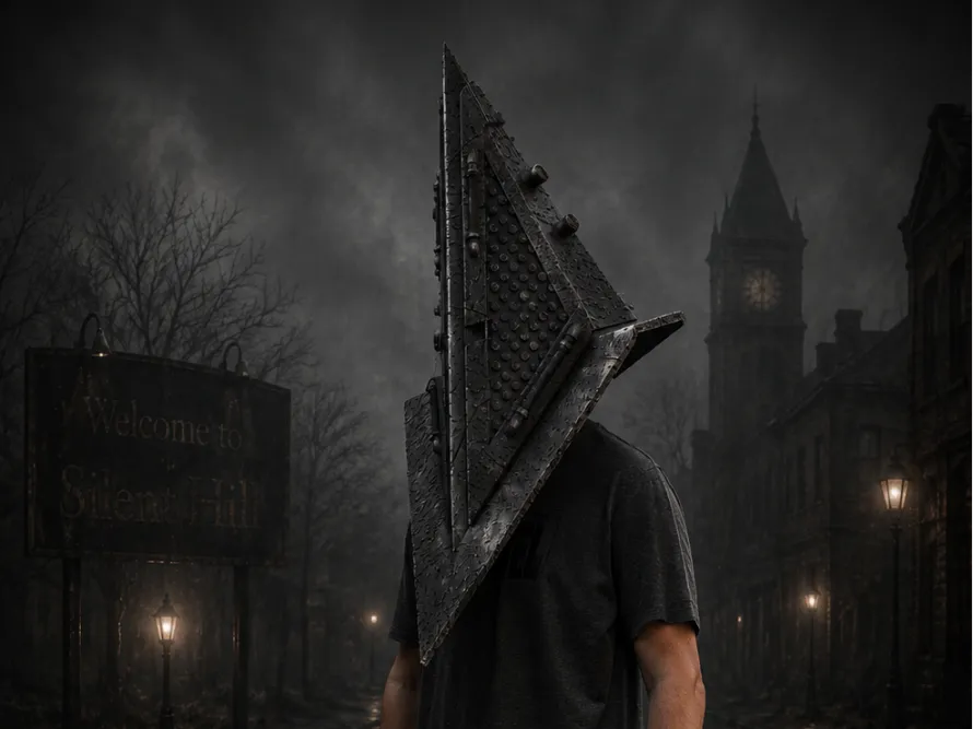 Casque Pyramid Head – Taille réelle portable - Figurine Print