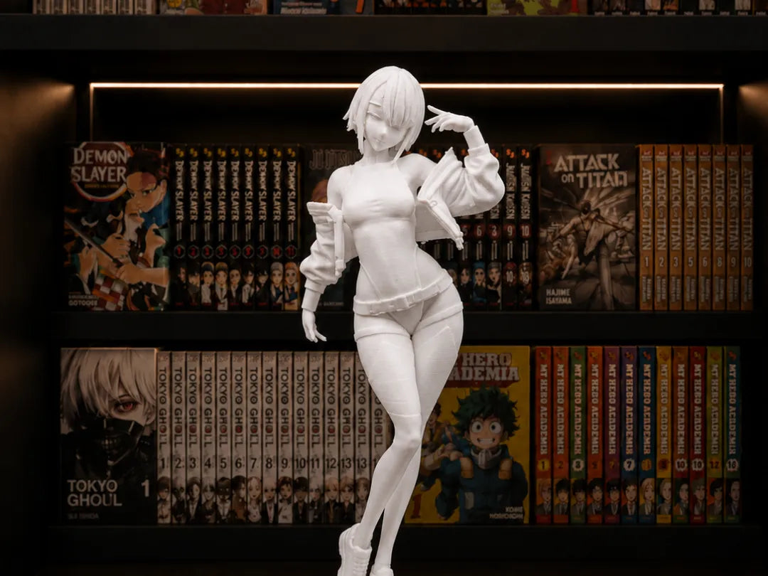 Cyberpunk Edgerunners – Lucy – Figurine Anime - Figurine Print