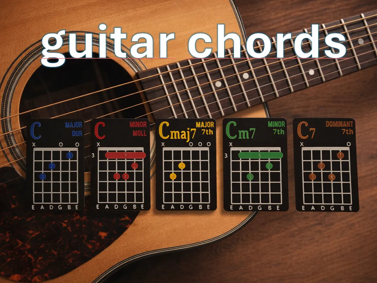 Accords de guitare (accords de guitare) - Music Print