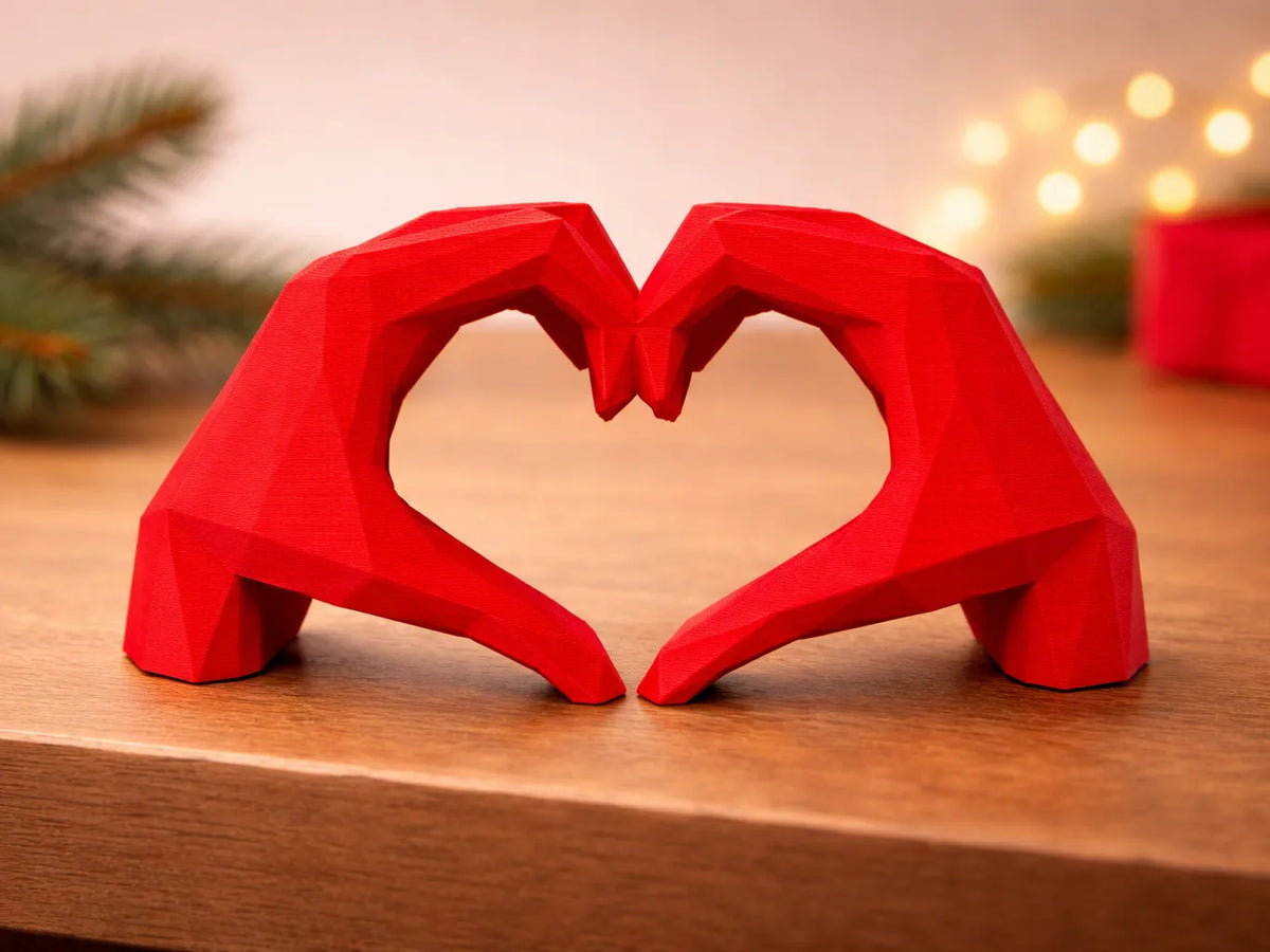 Symbole main cœur amour Saint-Valentin - Fêtes Print